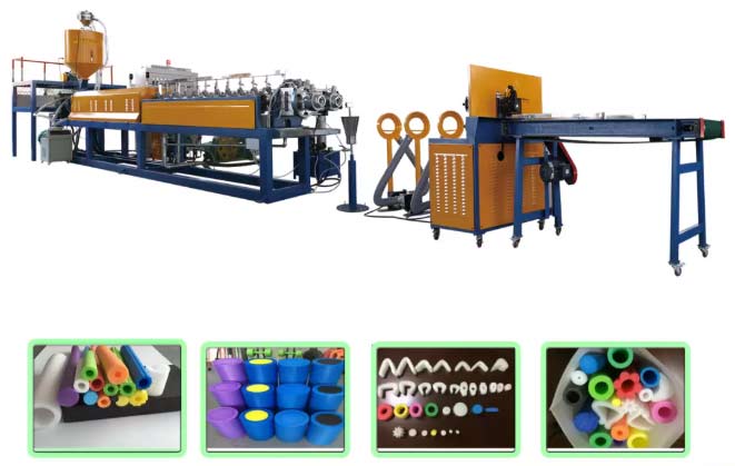 Línea para tubo de espuma,extrusora de tubería de espuma,Línea de perfil espuma Línea para tubo de espuma,extrusora de tubería de espuma,Línea de perfil espuma